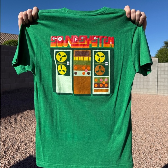 311 Band Green Soundsystem T-Shirt. Size Medium - Picture 2 of 4